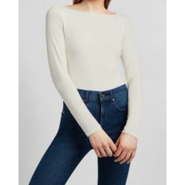 EXPRESS BOAT NECK BODYSUIT