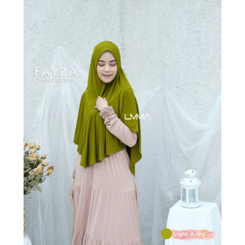 FAYZA BERGO BY UMMA SYARI-Light army