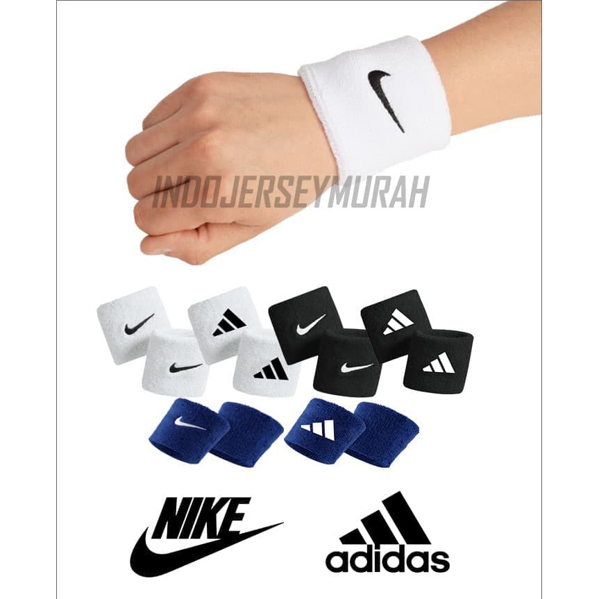  WRISTBAND  HANDBAND AKSESORIS TENNIS BADMINTON 