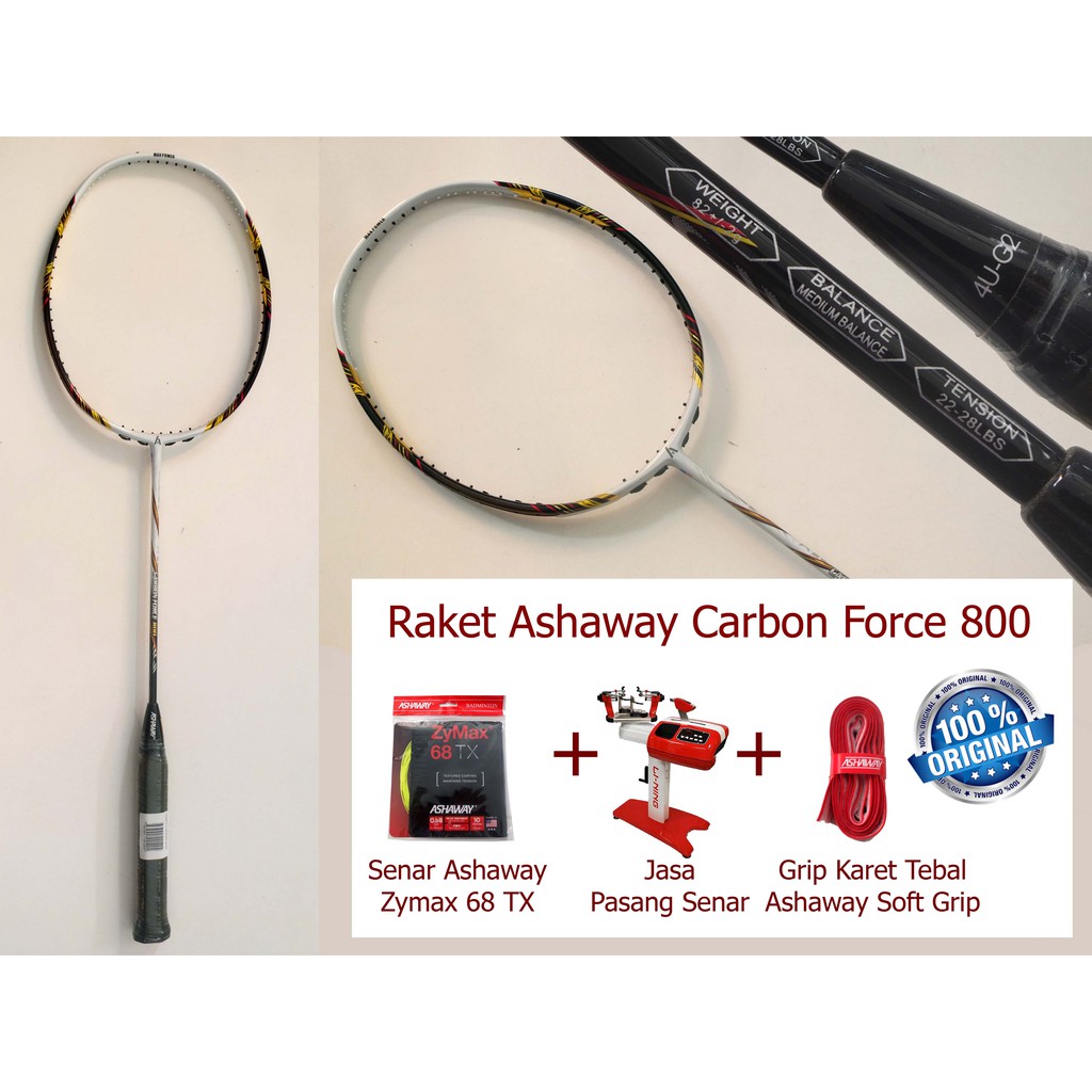 Raket Badminton Ashaway Carbon Force 800