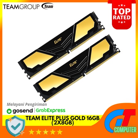 TEAM Elite Plus 16GB (2x8GB) DDR4 3200Mhz (Resmi,Grs lifetime)