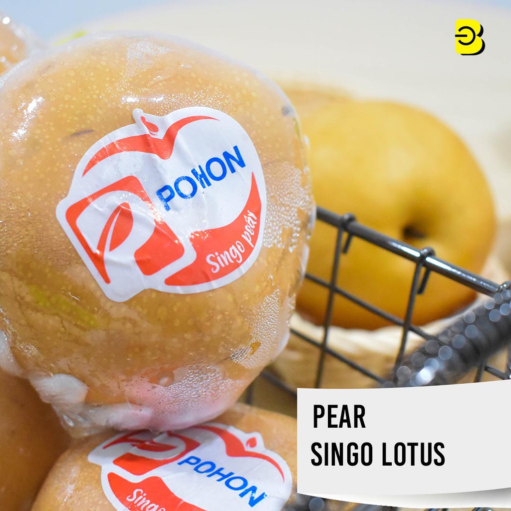 

PEAR SINGO GOLDEN/LOTUS per kg Belidikita