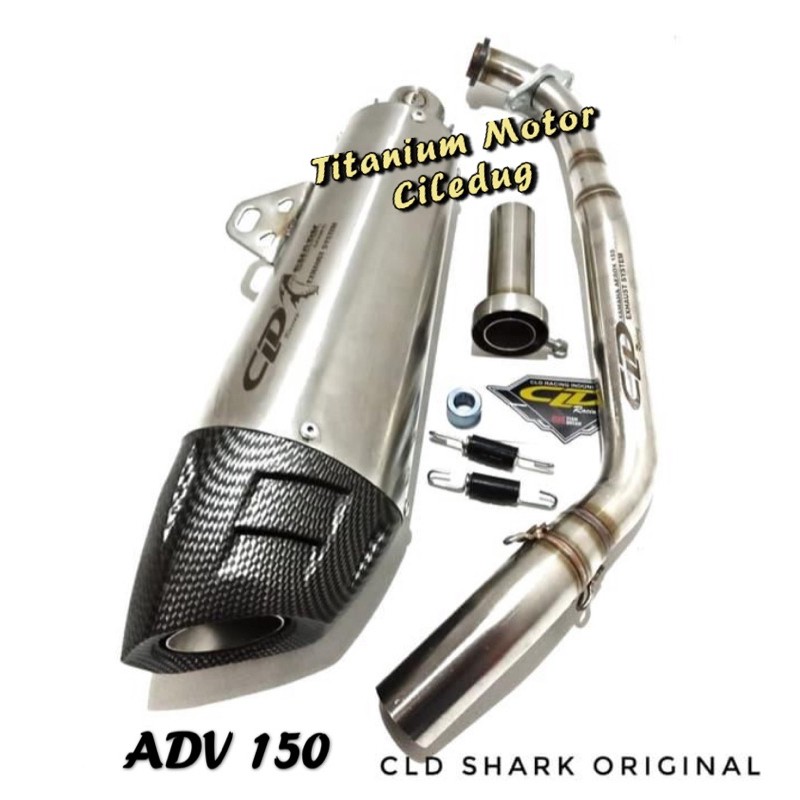 Knalpot CLD SHARK ADV 150 ORIGINAL