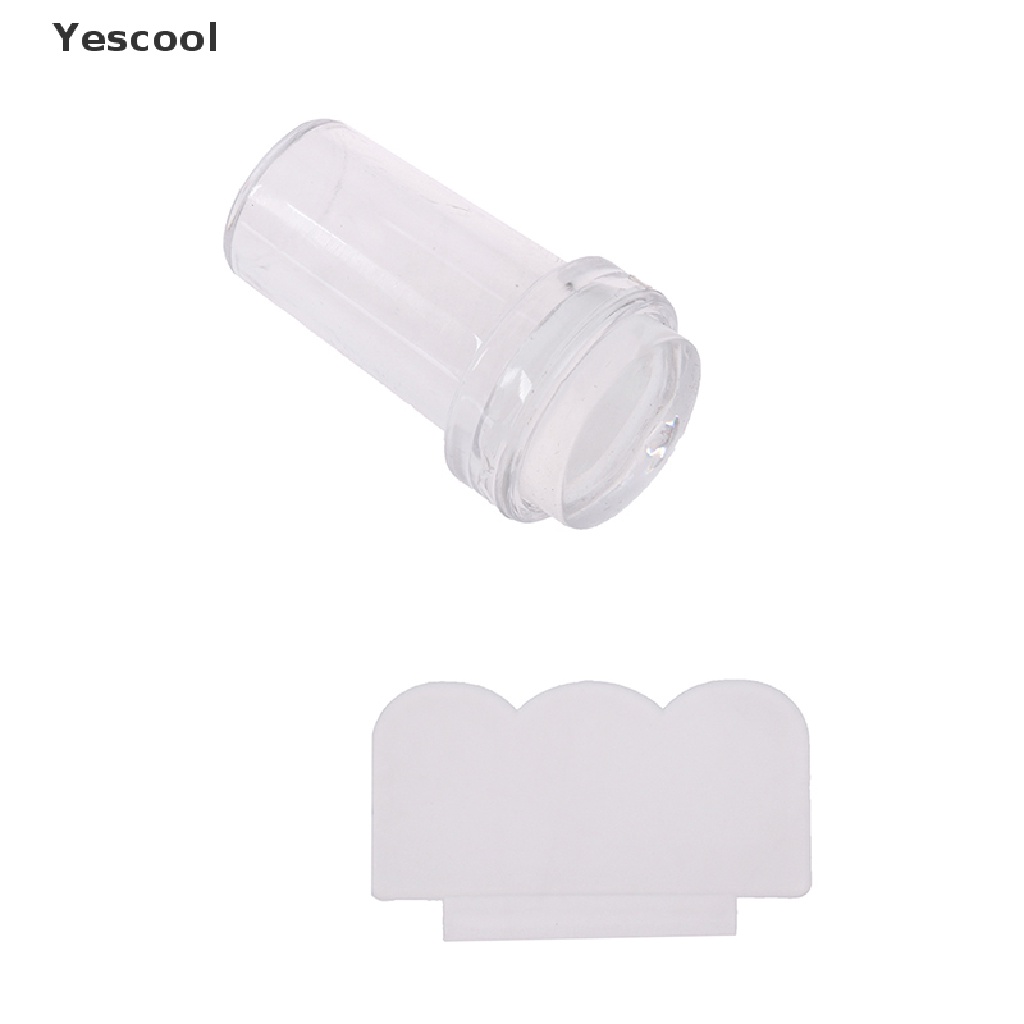 Yes Set Stamperscraper Jelly Silikon Transparan Untuk Dekorasi Nail Art