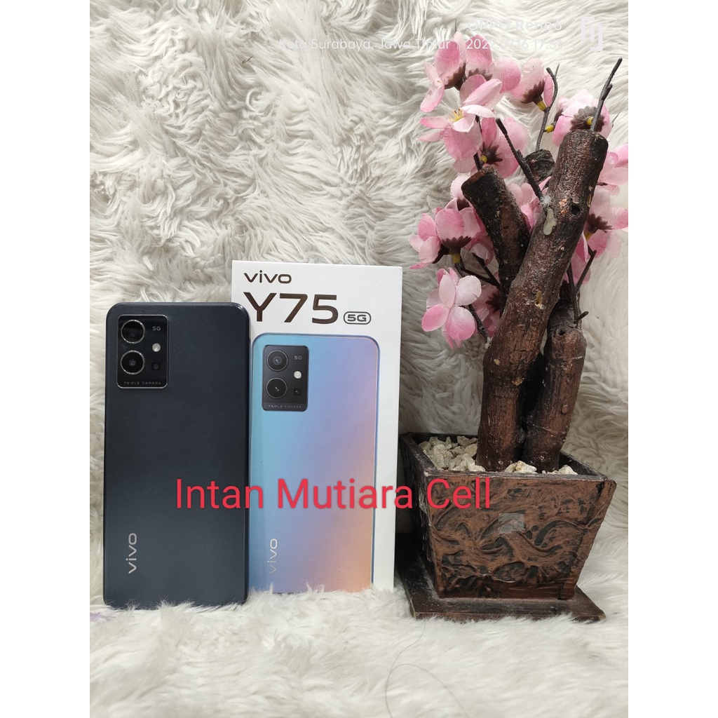 Vivo Y75 5G Ram 8GB + 4GB(Extended Ram) Rom 128GB (Second)