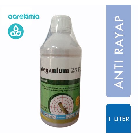 Anti Rayap Perlindungan dan Pengawet Kayu Meganium 25EC 1 Liter