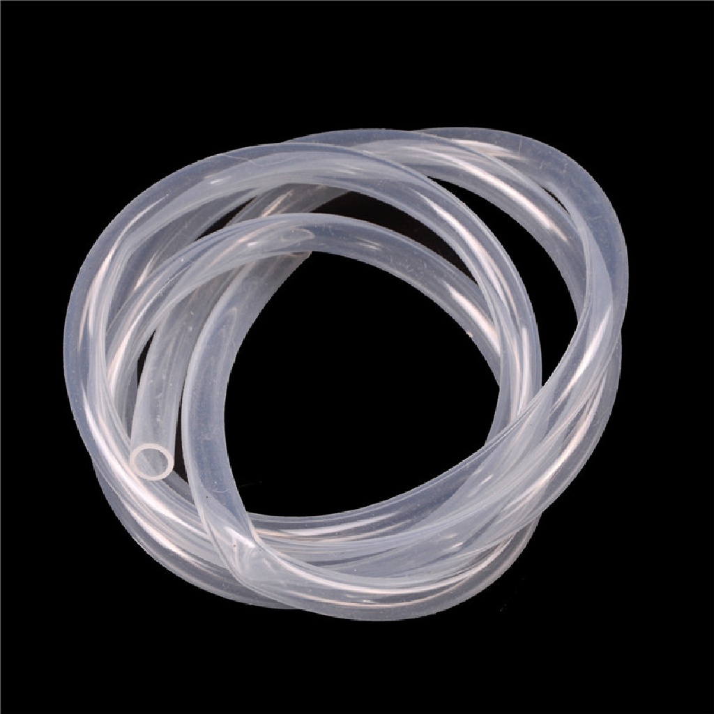 HA 1M Food Grade Clear Translucent Silicone Tube Non-toxic Beer Milk Soft Rubber ID