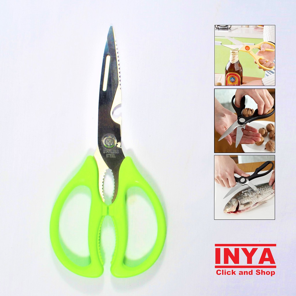 GUNTING DAPUR YANGLIANG STAINLESS KITCHEN SCISSORS