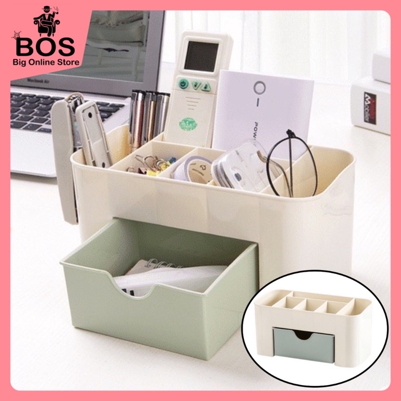 BOS - RAK MINI KOSMETIK PLASTIK | TEMPAT MAKE UP COSMETIC STORAGE DRAWER