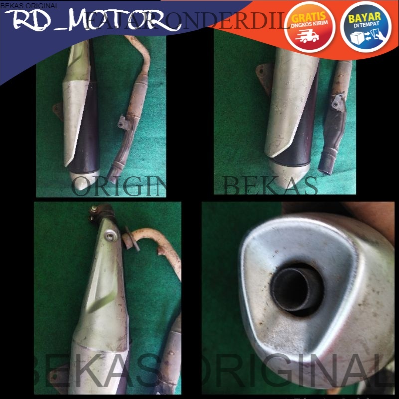 knalpot standar honda cbr 150 k45 lokal origjnal copotan