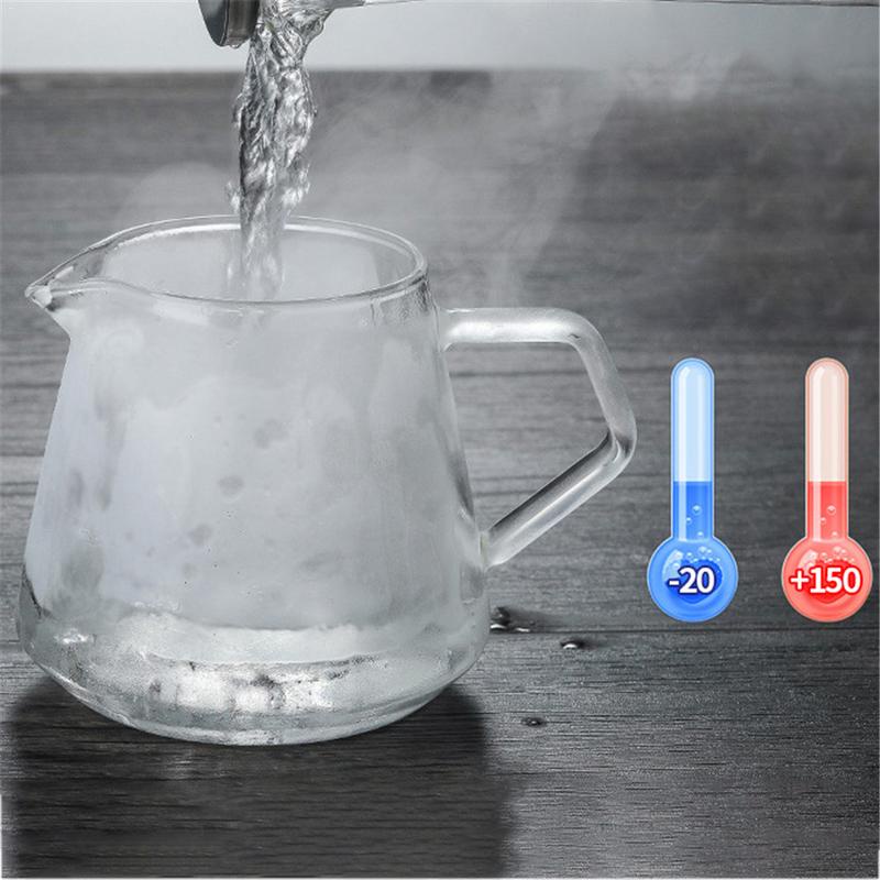 Ketel Pot Kaca  Pot Kettle Teko Kopi Barista Borosilicate Glass 400ml