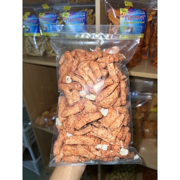 

Basreng Stik Pedas Daun Jeruk / Original Daun Jeruk / Cikruh / Cikruh Rendang / Mie Goreng 250gr