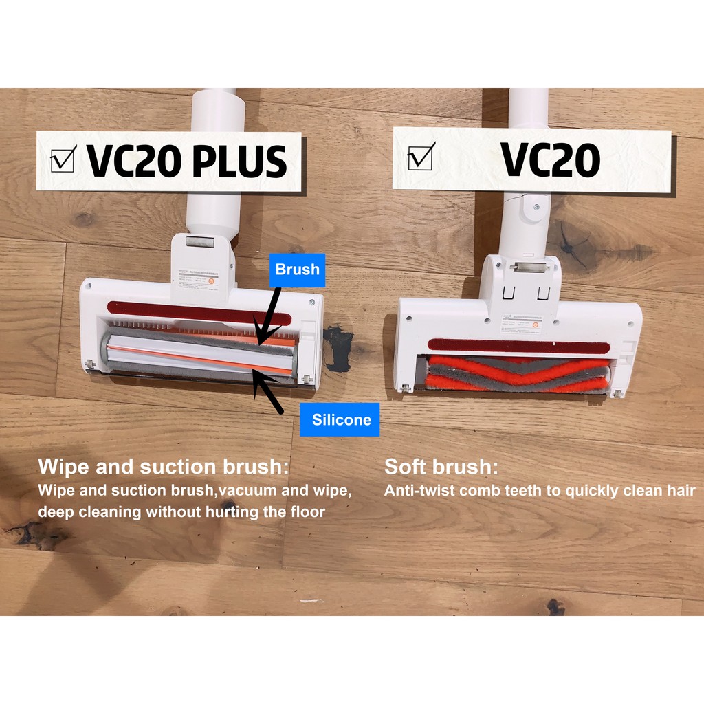 Deerma VC20 Plus Handheld Cordless Vacuum Cleaner Dust Collector Household Penyedot Debu
