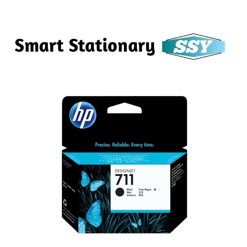 TINTA HP 711 BLACK 80ML DESIGNJET 100% ORIGINAL