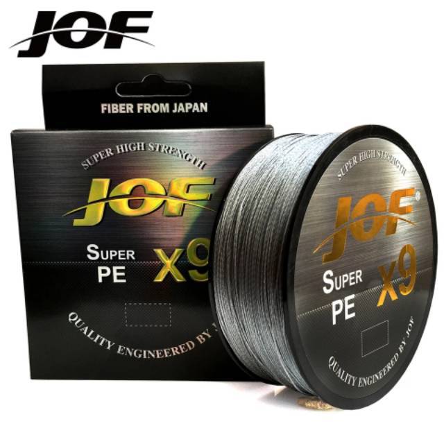 TALI PANCING PE MULTIFILAMENT JOF X9 300M (GREY)