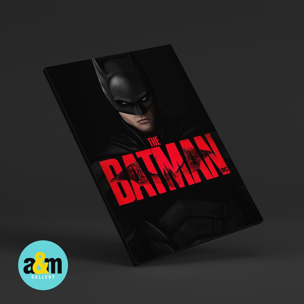 Pajangan Dinding Kamar BATMAN I Hiasan Dinding Kamar BATMAN I Poster Kayu Superhero Dekorasi Kamar - A&amp;M