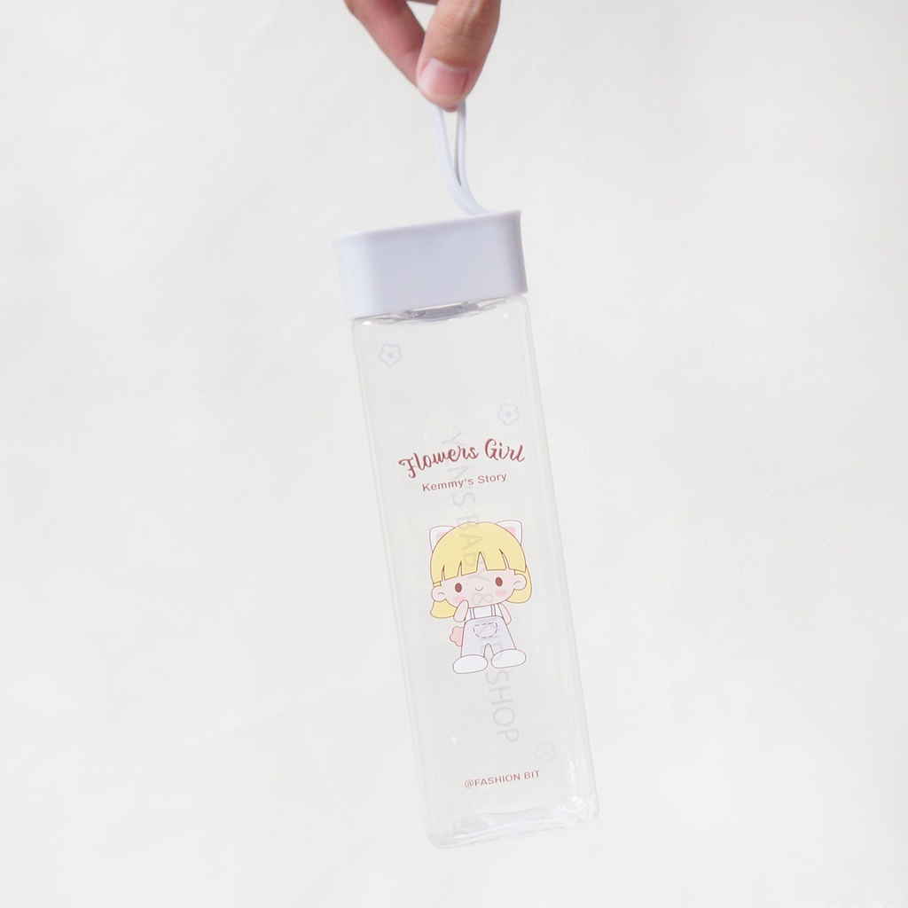 Botol Minum Anak Segi Empat  - Botol 2608 400ml