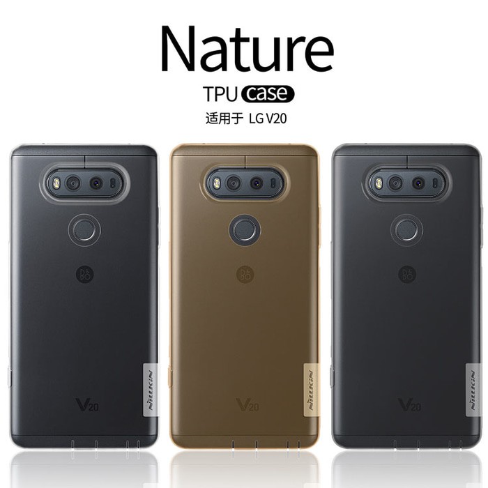 Case LG V20 Softcase Transparan TPU Original