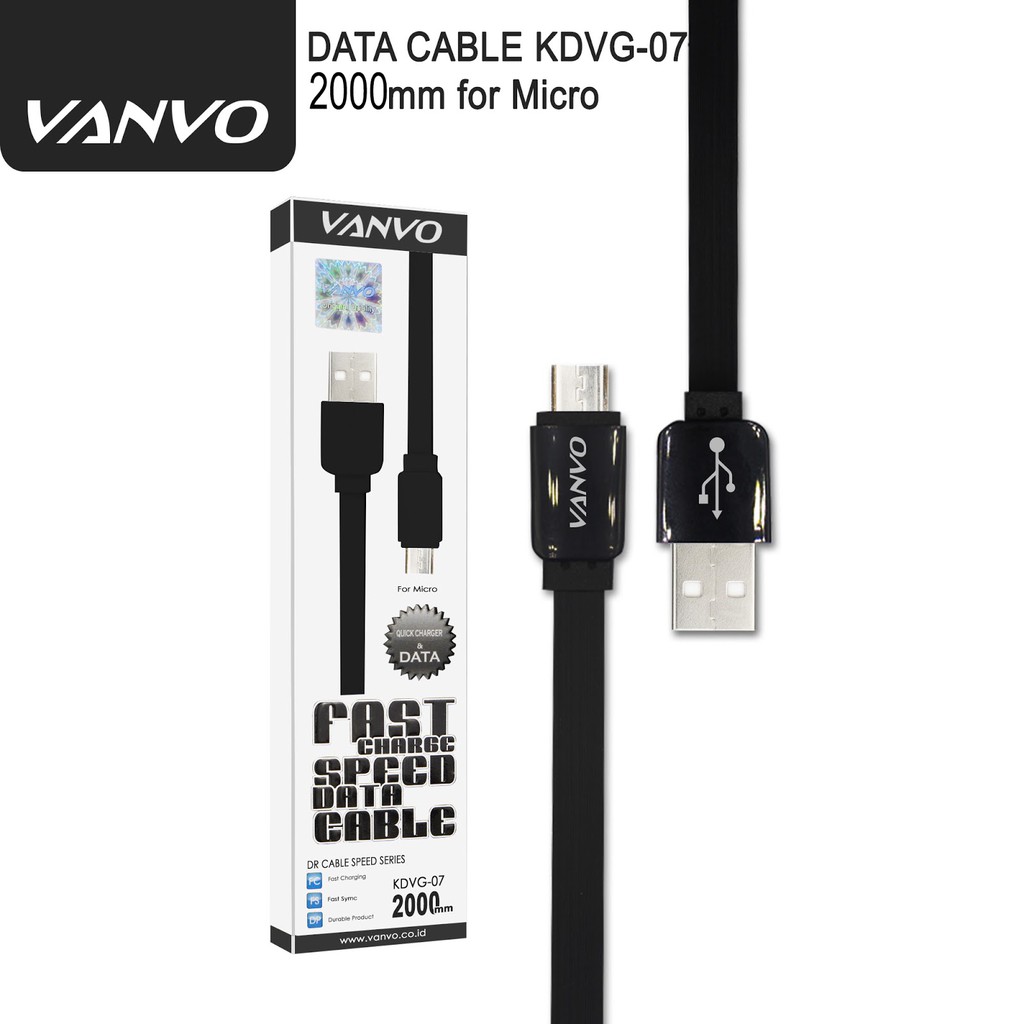 KABEL USB VANVO 2M KDVG-07 MICRO