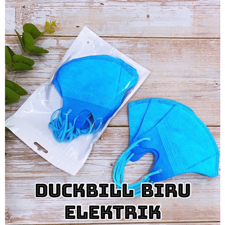 AZ Duckbill Masker Dewasa 3ply Multicolour Mask Duckbill Warna Warni isi 10pcs Premium Quality