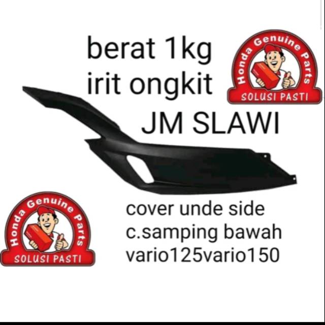 Cover under side R kanan cover samping bordes varii 125 vario 150 2018 - 2019 ori Honda