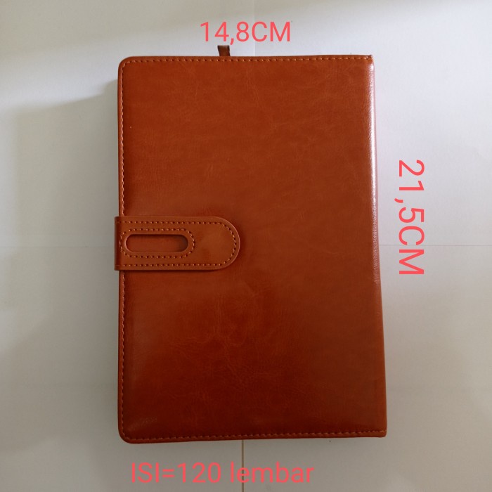 

[RESTOCK] buku agenda kulit A5 /buku notebook A5 kulit/buku jurnal A5 kulit