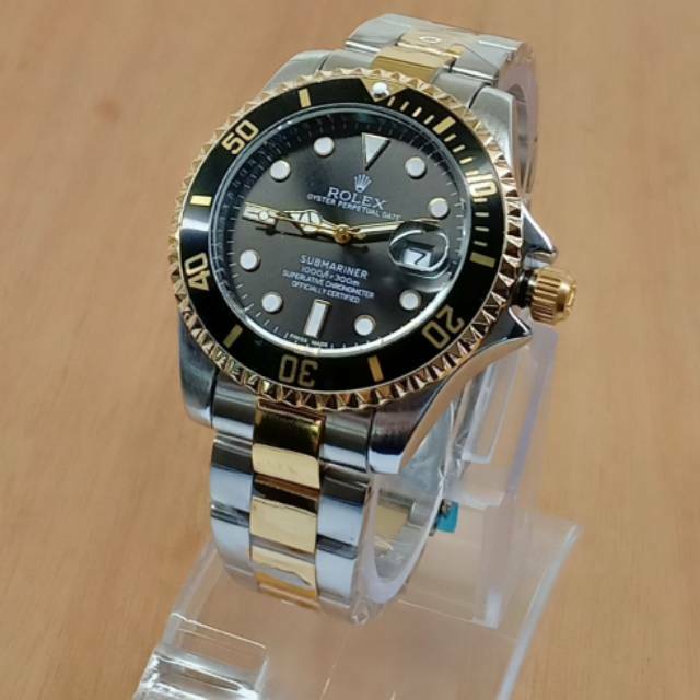 JAM TANGAN ROLEX BATIK SILVER KW SUPER