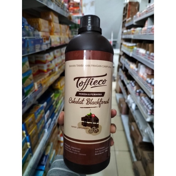 

Toffieco Pasta Cokelat Blackforest 1KG Perisa dan Pewarna