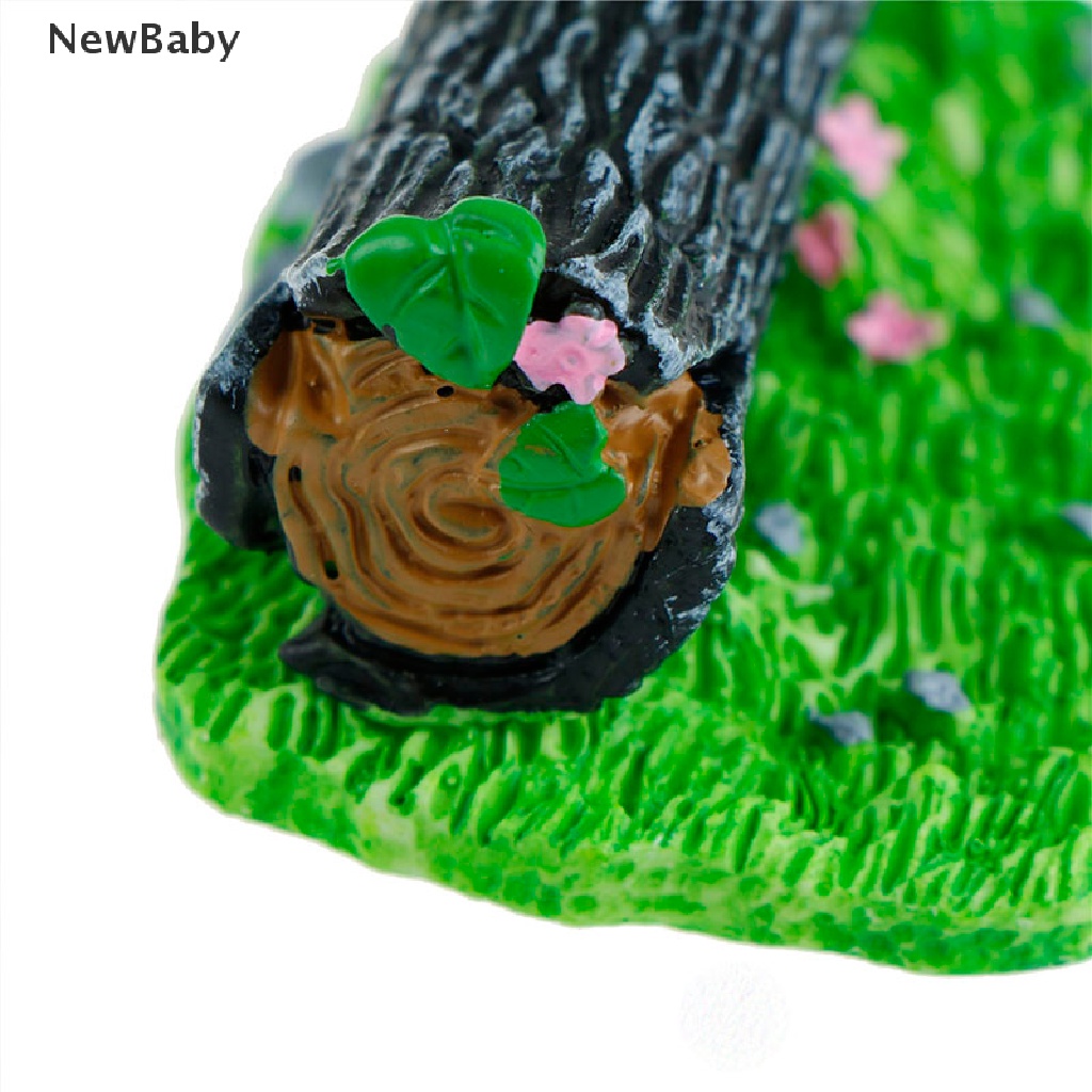 Newbaby 1Pc Miniatur Bangku Taman Bahan Resin Untuk Dekorasi Taman Minifairy Gardencraft DIY