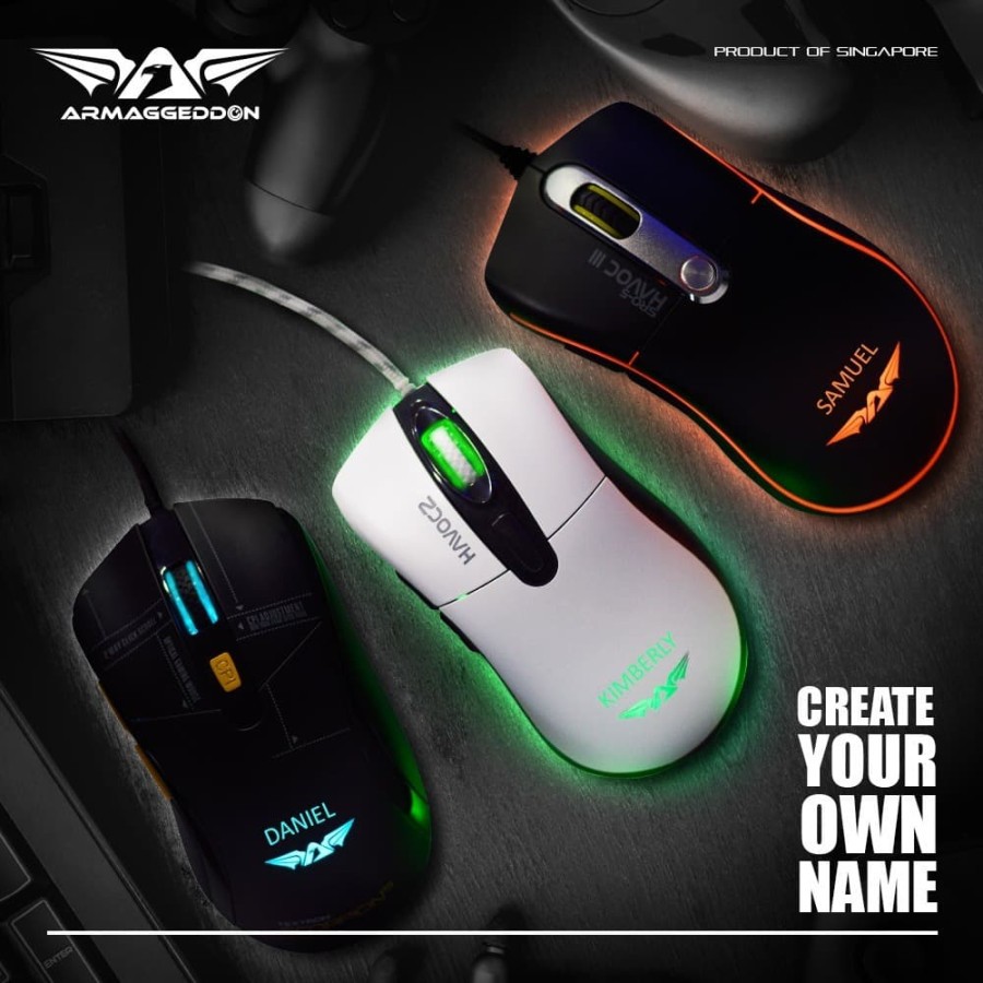 Armaggeddon Falcon III - 10000 DPI Gaming Mouse