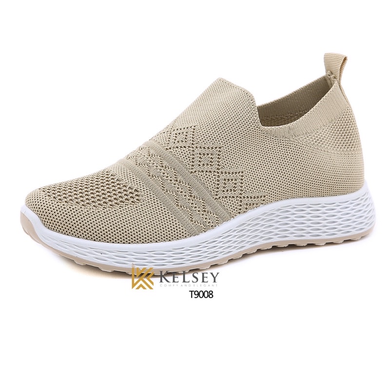 NICOLE SEPATU SNEAKERS WANITA KELSEY #T9008  SEPATU FLYKNIT WANITA NYLON SNEAKERS CASUAL IMPORT