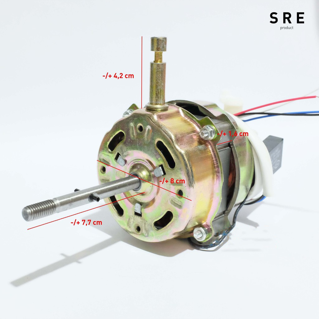 DINAMO KIPAS ANGIN MIYAKO BERDIRI/DINDING TANPA REMOTE DOUBLE BEARING