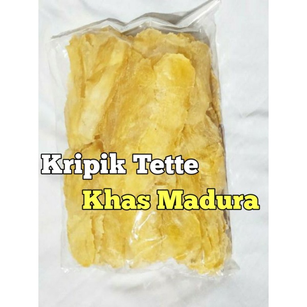 

kripik singkong ukuran besar isi100 per bungkus/kripik tette khas madura/kripik singkong mentah