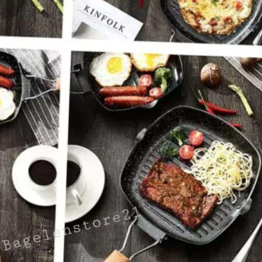 ♗ Square Grill Pan 28 cm ➱