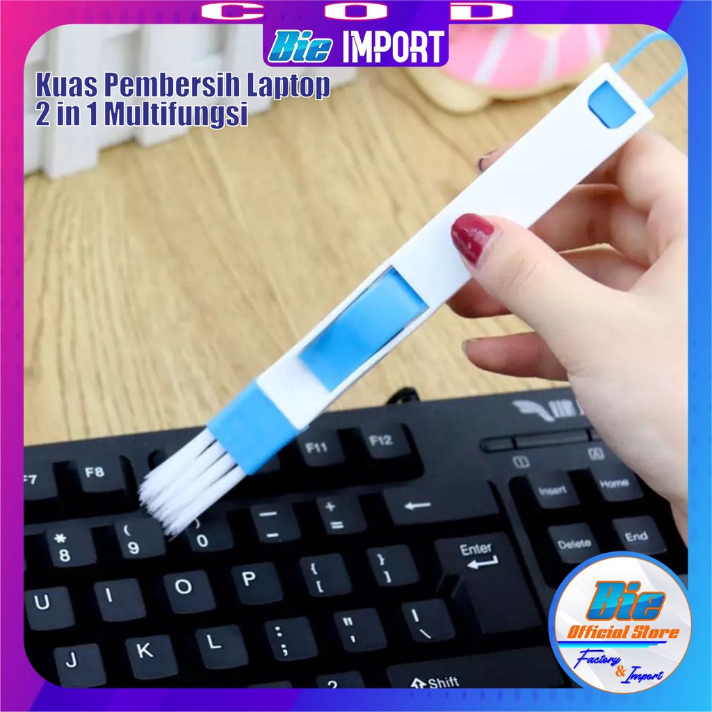 Kuas Pembersih Laptop 2 in 1 Multifungsi Impor Best Seller