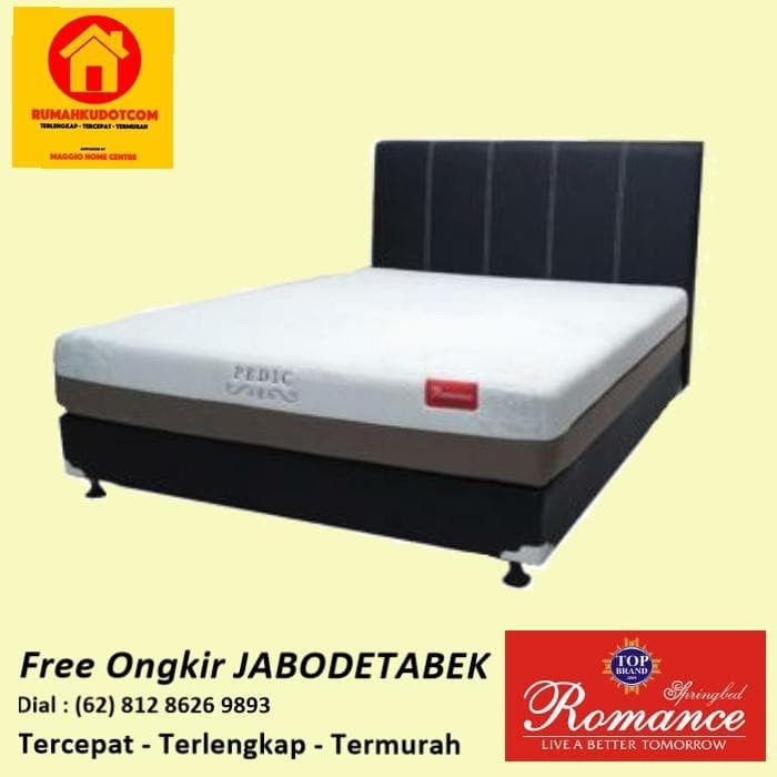 Fachriagro- Kasur Romance Pedic E - Romance Springbed - 100 Ksr Only