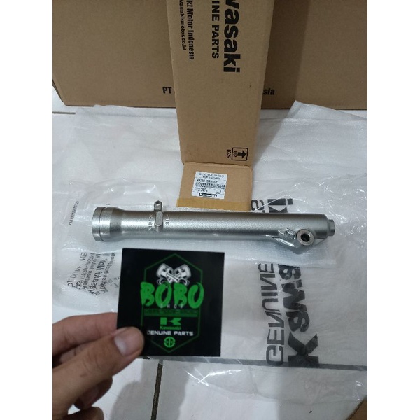 tabung sok shock depan kanan klx150 KLX 150 L S silver original