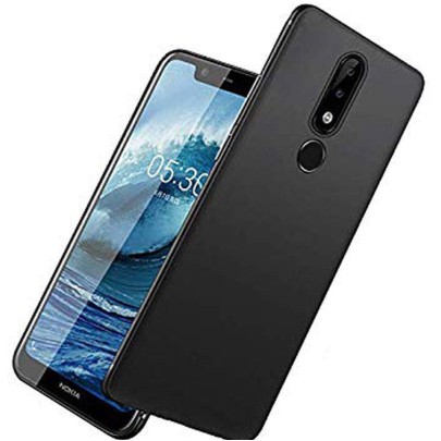 Case Nokia 5.1 x5 Slim Softshell Premium Matte Black Dove