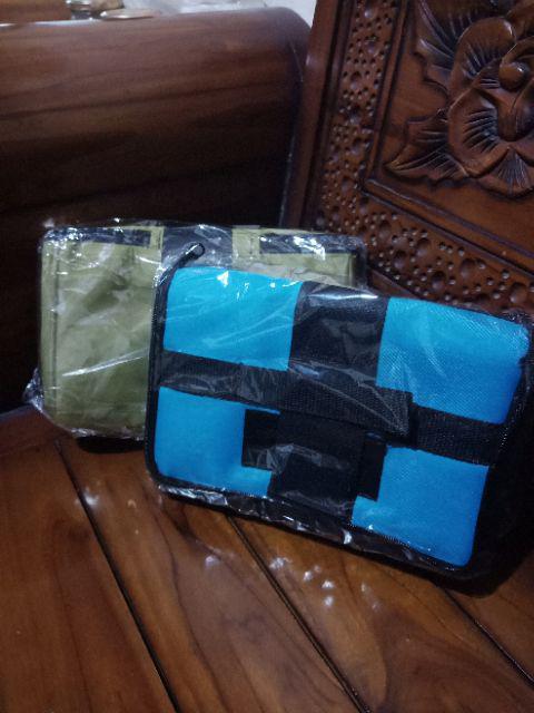 Qhijab - Kotak Infaq Original Kilip+ Bahan  Canvas Uk.  21*15*13cm. Termurah!! Asli!!