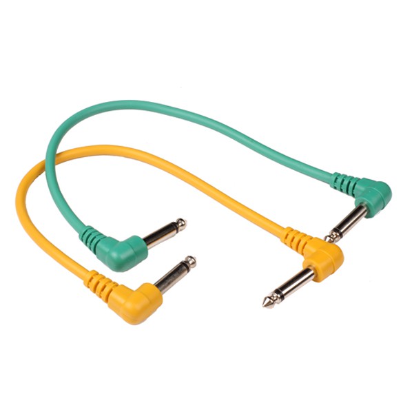 Kabel Gitar L Angle Untuk OMCL3YMC Pedal Efek Gitar 6 PCS - Multi-Color