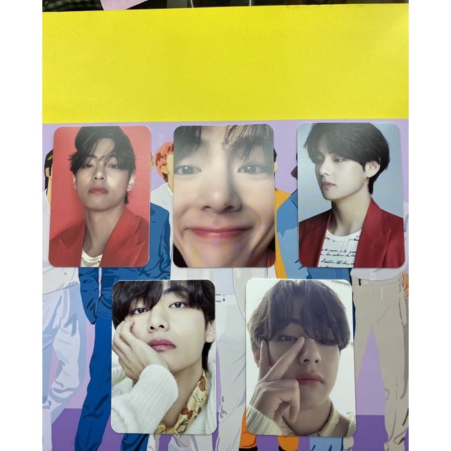 Photocard Official Tae Dicon V Tae Zoom