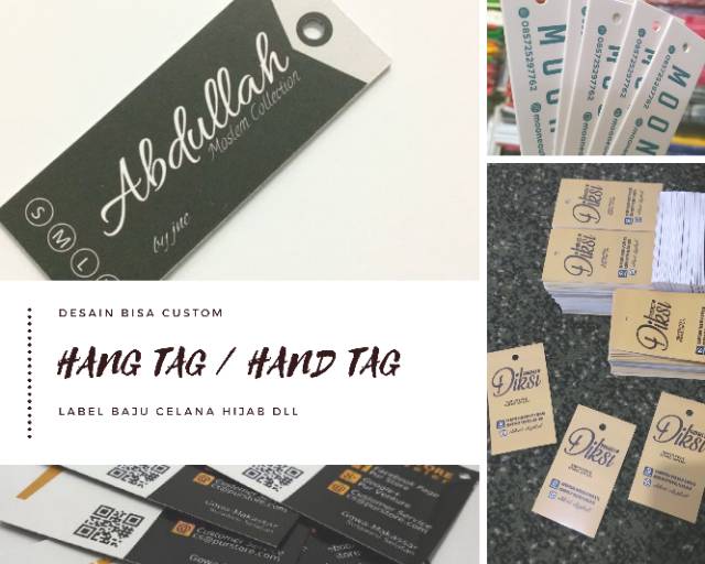 

SALE Hang Tag | Hand Tag | Label Baju Celana Hijab Olshop TOKO BLACU