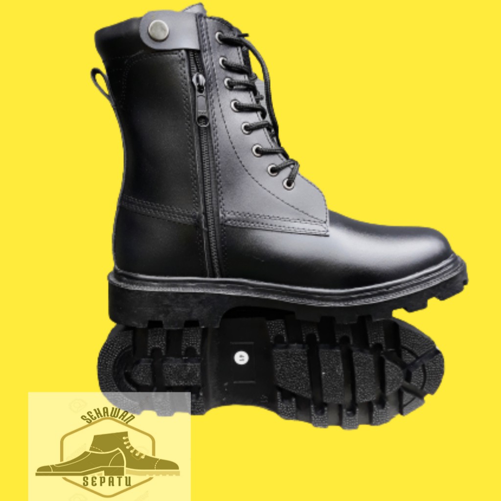 Sepatu PDL Kobra TNI POLRI - Sepatu PDL Linmas - Sepatu PDL HANSIP - Sepatu PDL  Banser - FKPPI