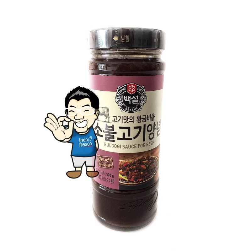 

PROMO BEKSUL KOREAN BBQ BULGOGI SAUCE MARINADE- SAUS BUMBU BBQ- 500G TERMURAH