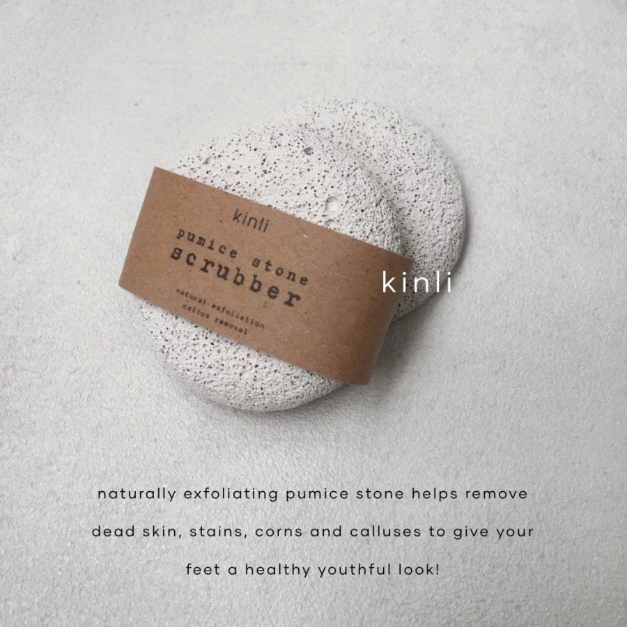 batu apung scrub kaki pumice stone foot scruber sikat kaki alami