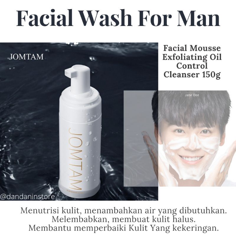 Facial Wash Foam Lameila Sabun Wajah Pria Skincare Perawatan Wajah Pria Wanita Murah Terlaris Pembersih wajah Toner Milk Torec