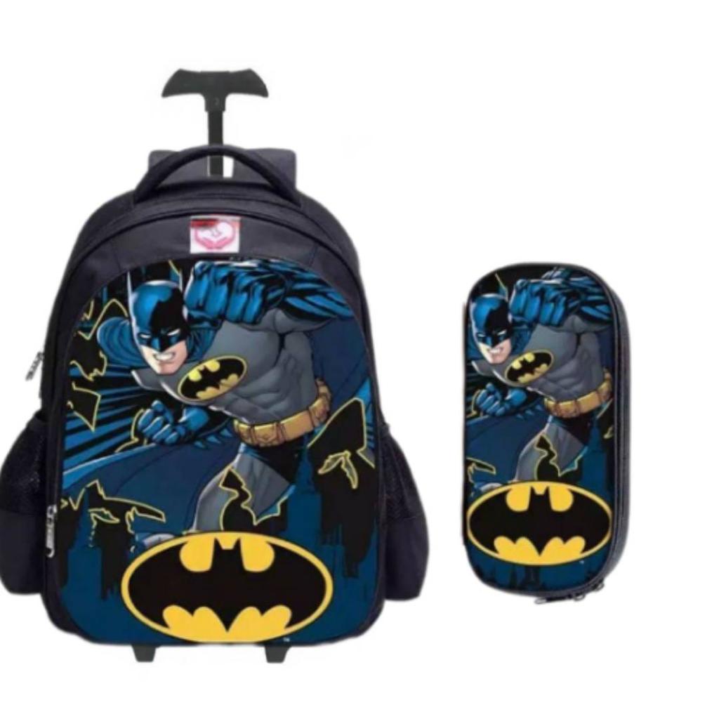 Ransel Troly Anak Baru Simpel Motif Marvel Printing SD Terbaru