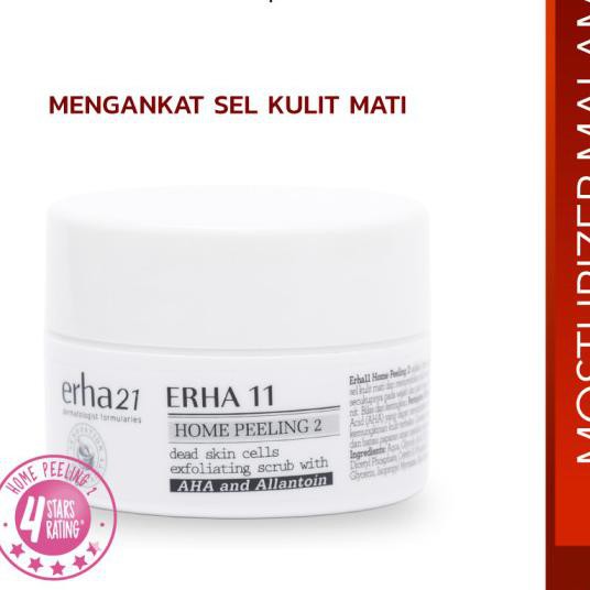 erha21 Erha 11 Home Peeling 2 10g - Krim Peeling Wajah