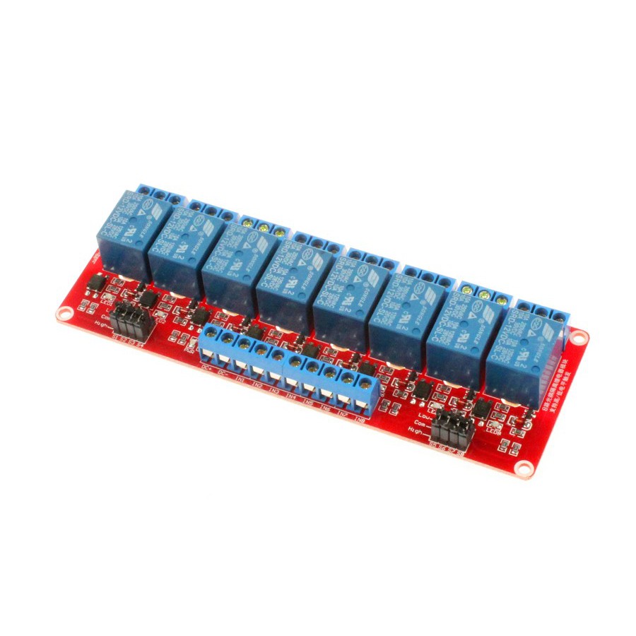 Relay module optocoupler isolation 8 channel (1511)