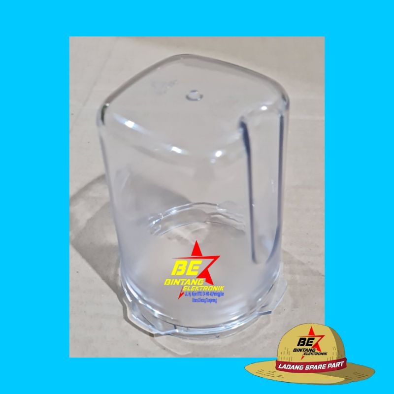 Gelas Tabung Bumbu Blender Philips Hr 2221 2222 2223 Glas Plastik Mill